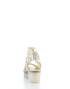 YULP571FLY 000 PEARL Lace-Up Sandals